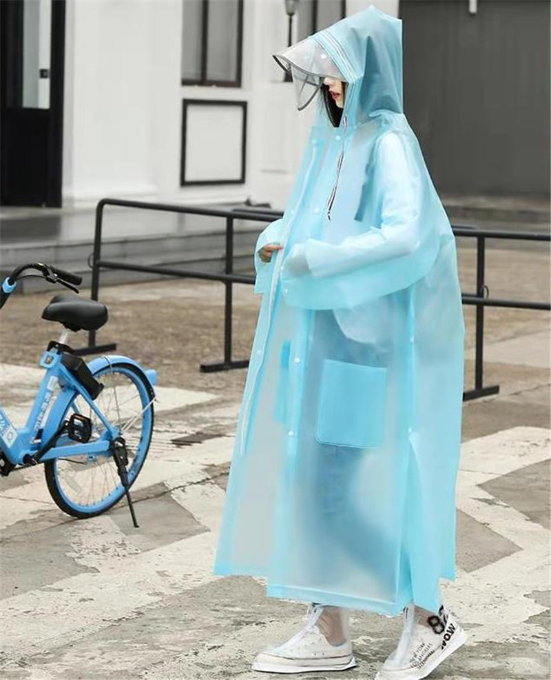 レインコート レディース 自転車 メンズ ポンチョ ロング 雨具 雨合羽 前開き リュック対応 レイ...