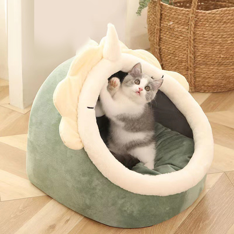 在庫一掃！ ペットベッド 猫ハウス 犬ハウス ペットハウス ドーム型 猫