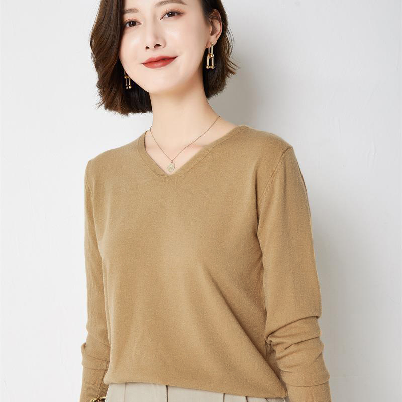 ✨未使用美品✨カシミヤセーター Vネックニット 長袖 ケーブル編み Lサイズ - メルカリ