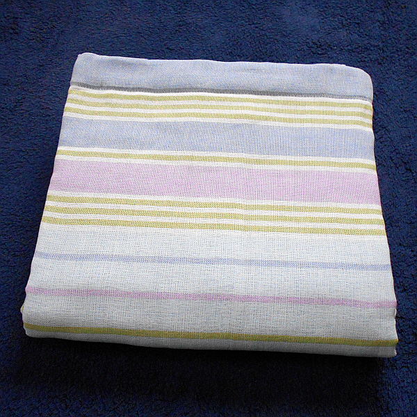 ガーゼケット 今治タオルブランド認定商品 五重織ガーゼケット シングルサイズ ボーダー柄 綿100％ 日本製 | 今治タオル | 01