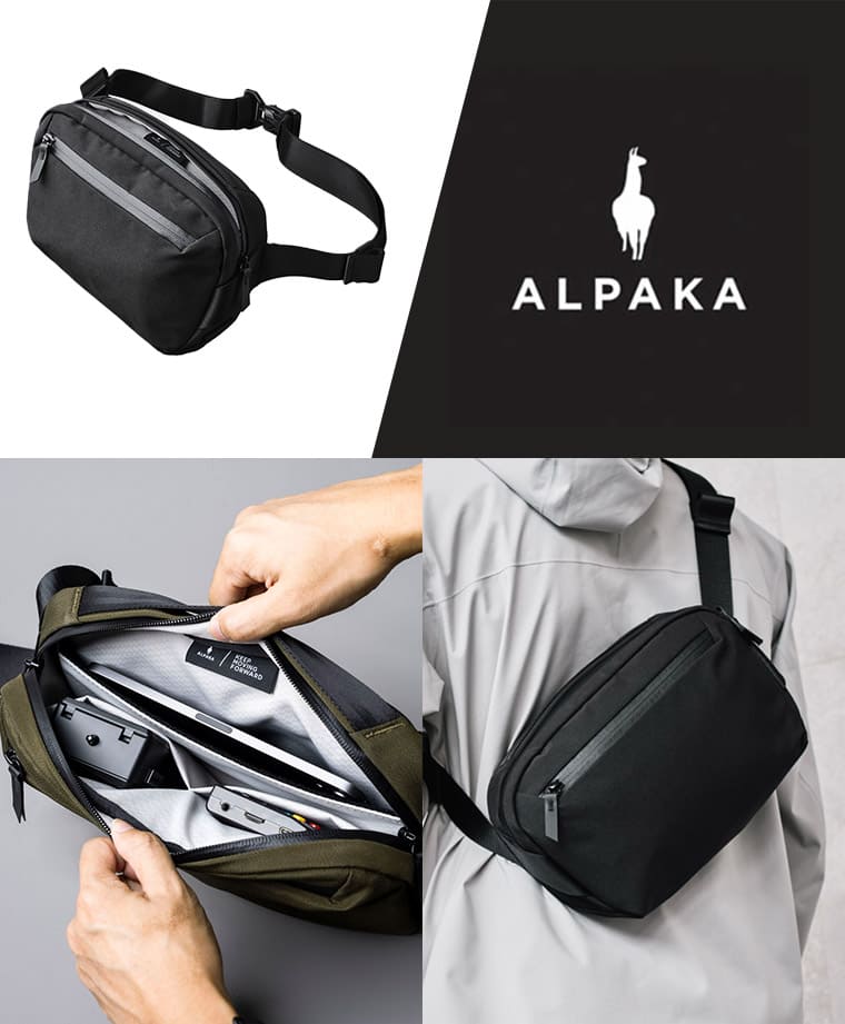 ALPAKA 【公式】GO SLING MINI V2 スリングバッグ ショルダーバッグ