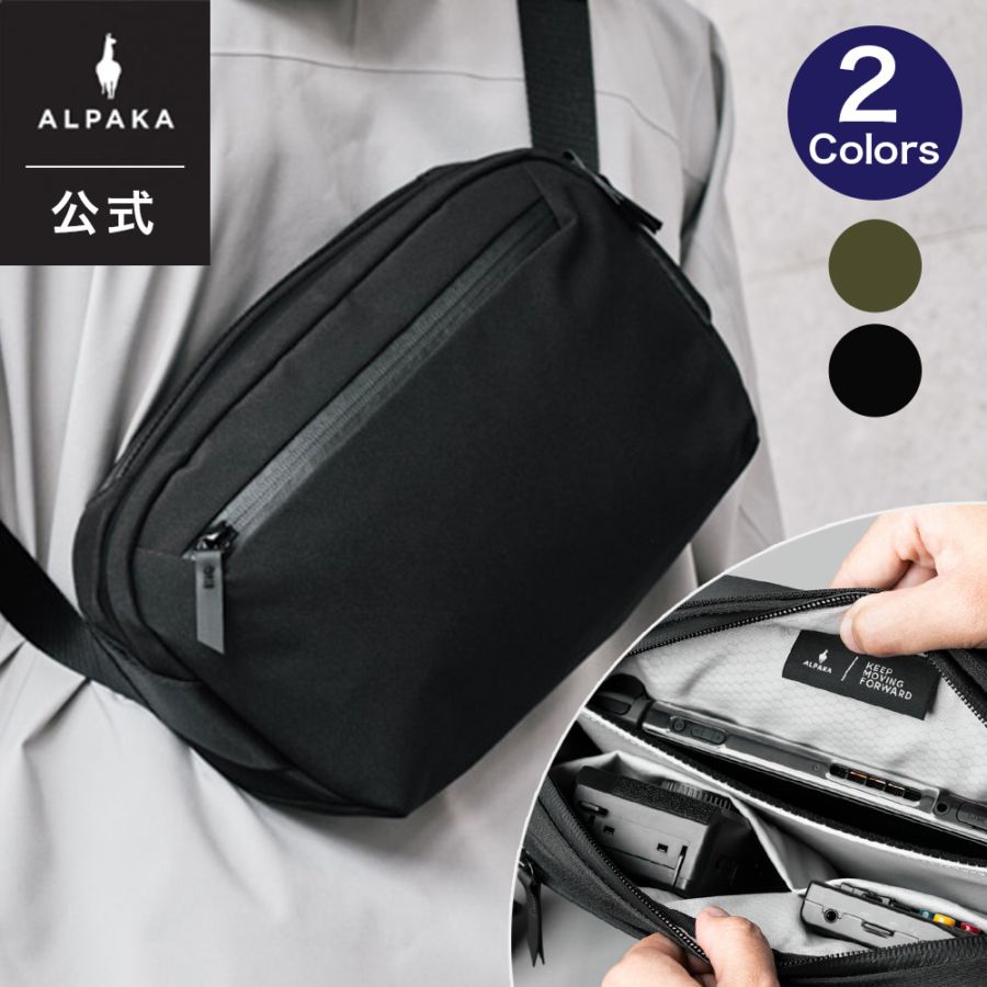ALPAKA 【公式】GO SLING MINI V2 スリングバッグ ショルダーバッグ