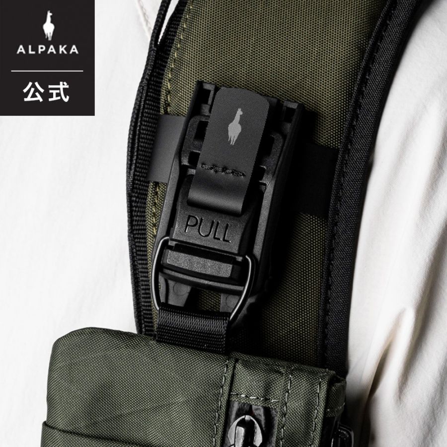 ALPAKA 【公式】HUB TACTICAL CLIP クリップ キーホルダー [ALPAKA