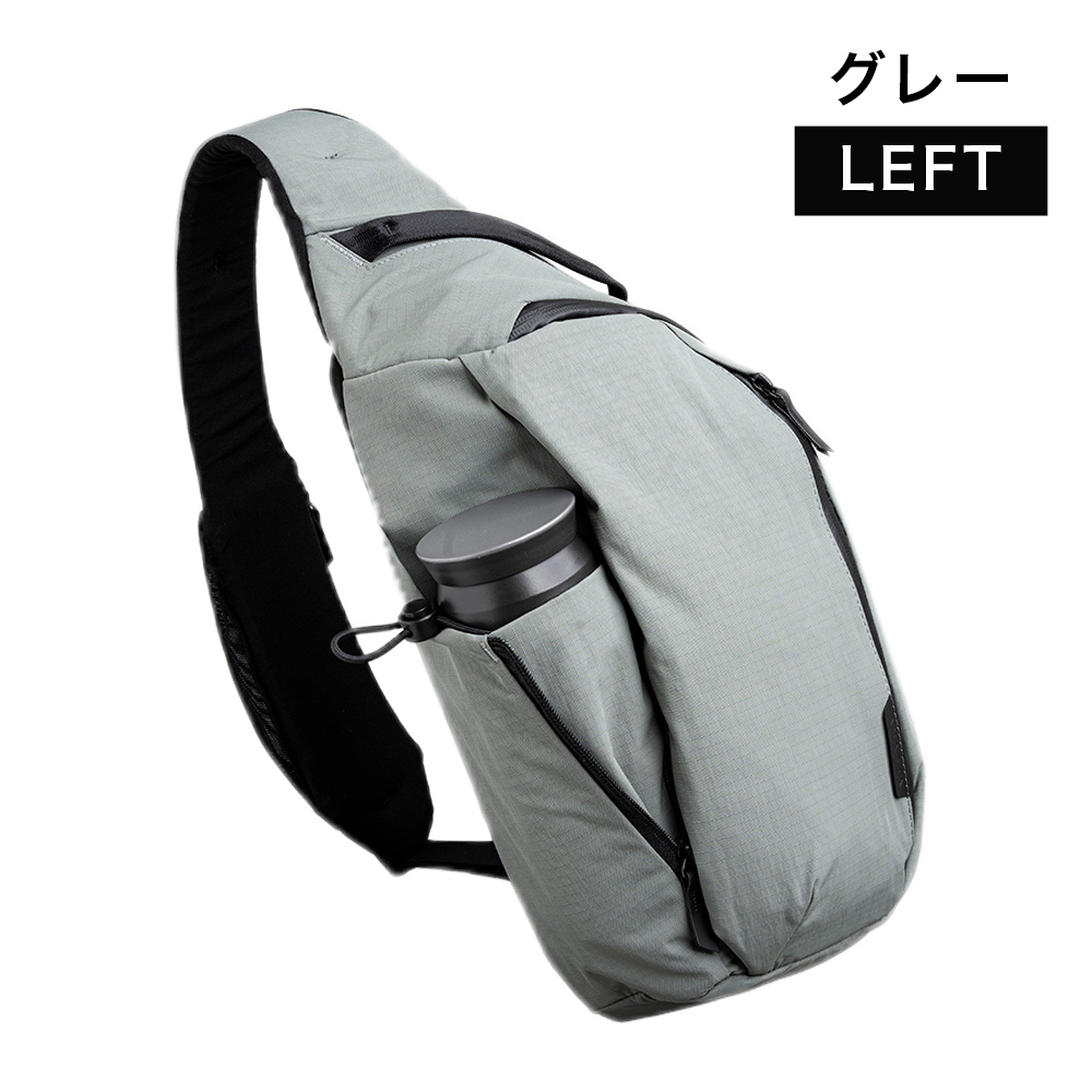 【公式】METRO CROSSBODY  左右2タイプ クロスボディバッグ スリングバッグ ショルダーバッグ 10L トラベル 旅行 ビジネス [ALPAKA/アルパカ]の画像
