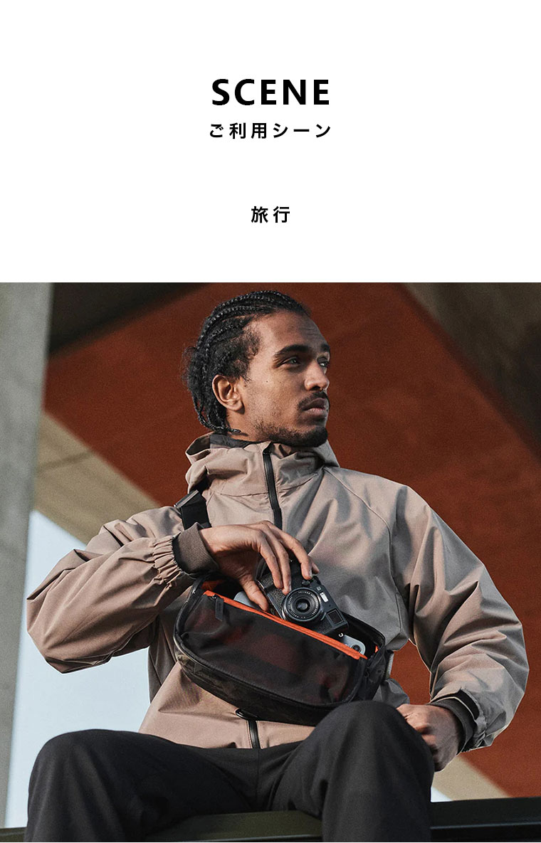ALPAKA 【公式】VERTEX POUCH X-PAC スリングバッグ ショルダーバッグ