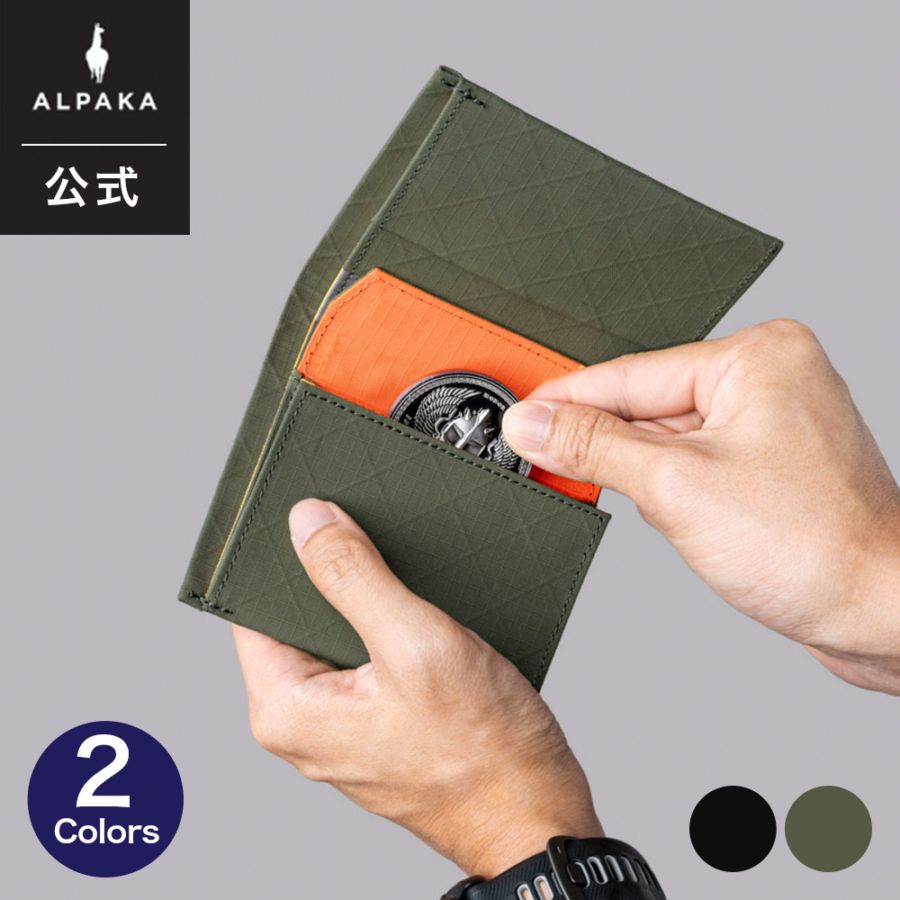 ALPAKA 【公式】ARK BIFOLD COIN WALLET ウォレット コインケース