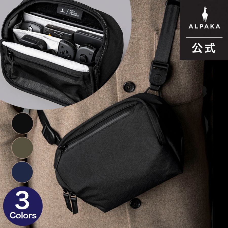 ALPAKA 【公式】VERTEX POUCH MINI ポーチ スリングバッグ ショルダー