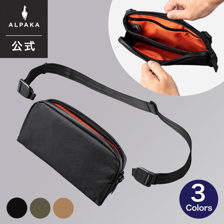 ALPAKA 【公式】?FLIGHT POUCH ECOPAK ポーチ スリングバッグ 