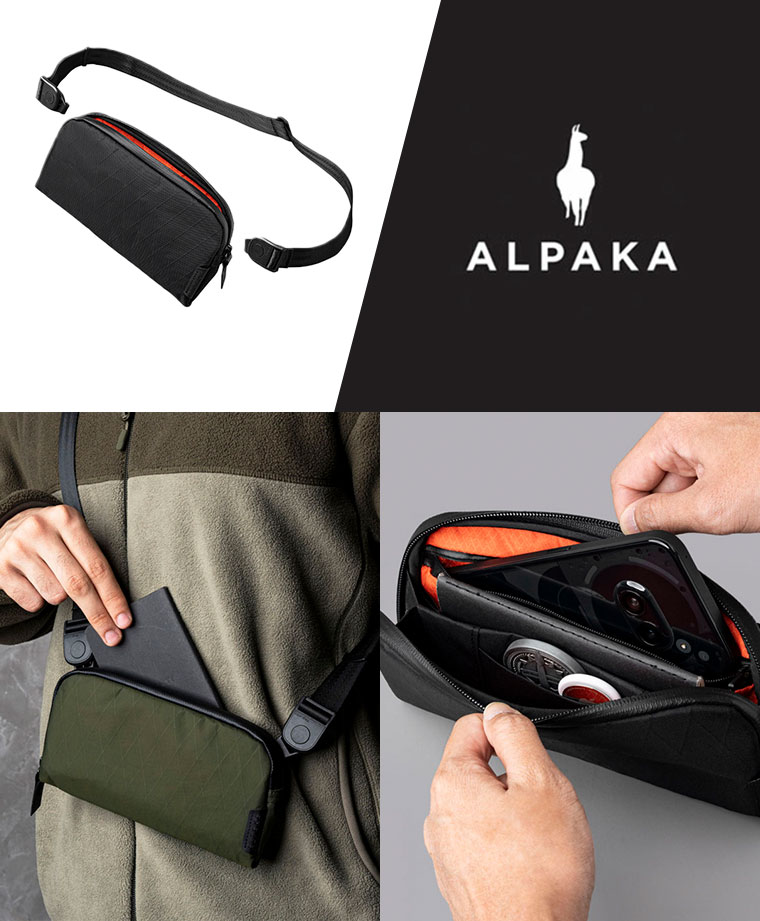 ALPAKA 【公式】[ALPAKA/アルパカ] FLIGHT POUCH X-PAC ポーチ