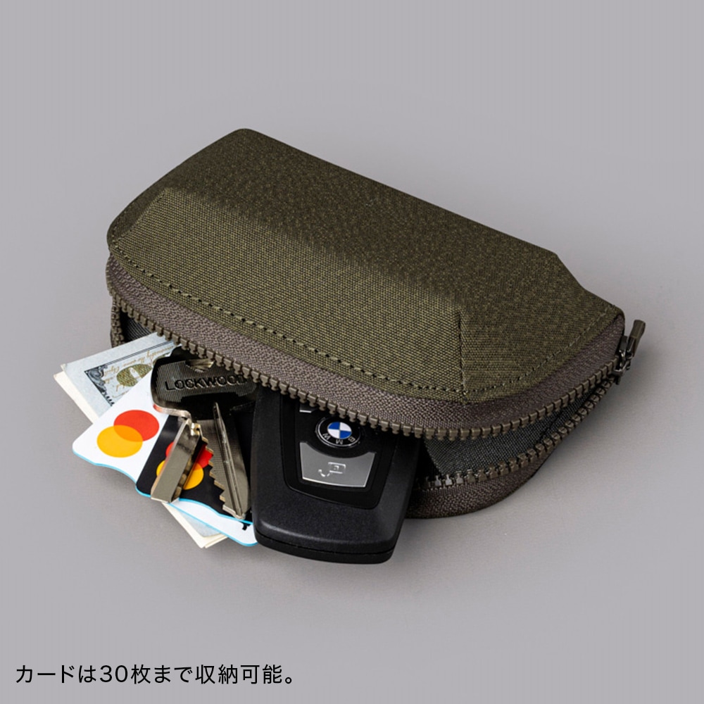 ALPAKA 【公式】[ALPAKA/アルパカ] HUB ZIP POCKET AXOFLUX ポーチ