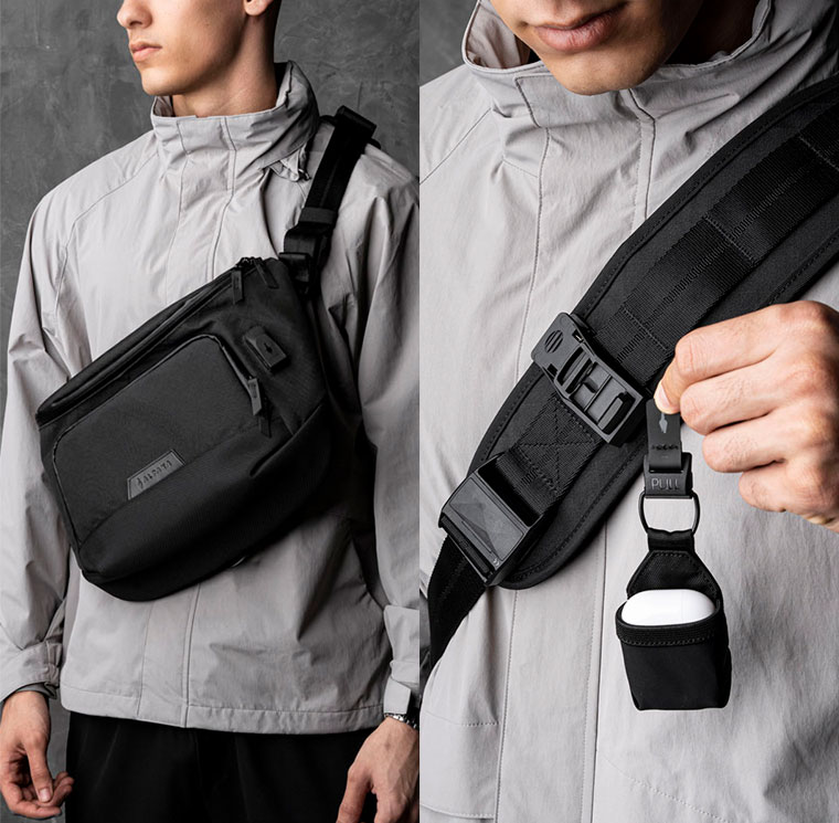 ALPAKA 【公式】BRAVO SLING MAX V2 AXOGRID スリング ボディバッグ