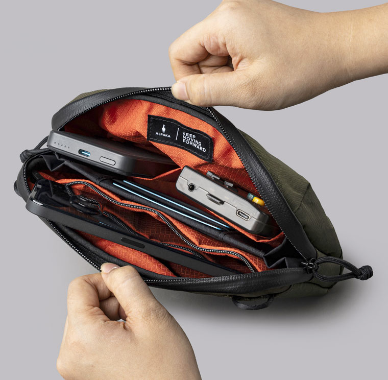 ALPAKA 公式 アルパカ スリングポーチ FLIGHT POUCH PRO X-PAC