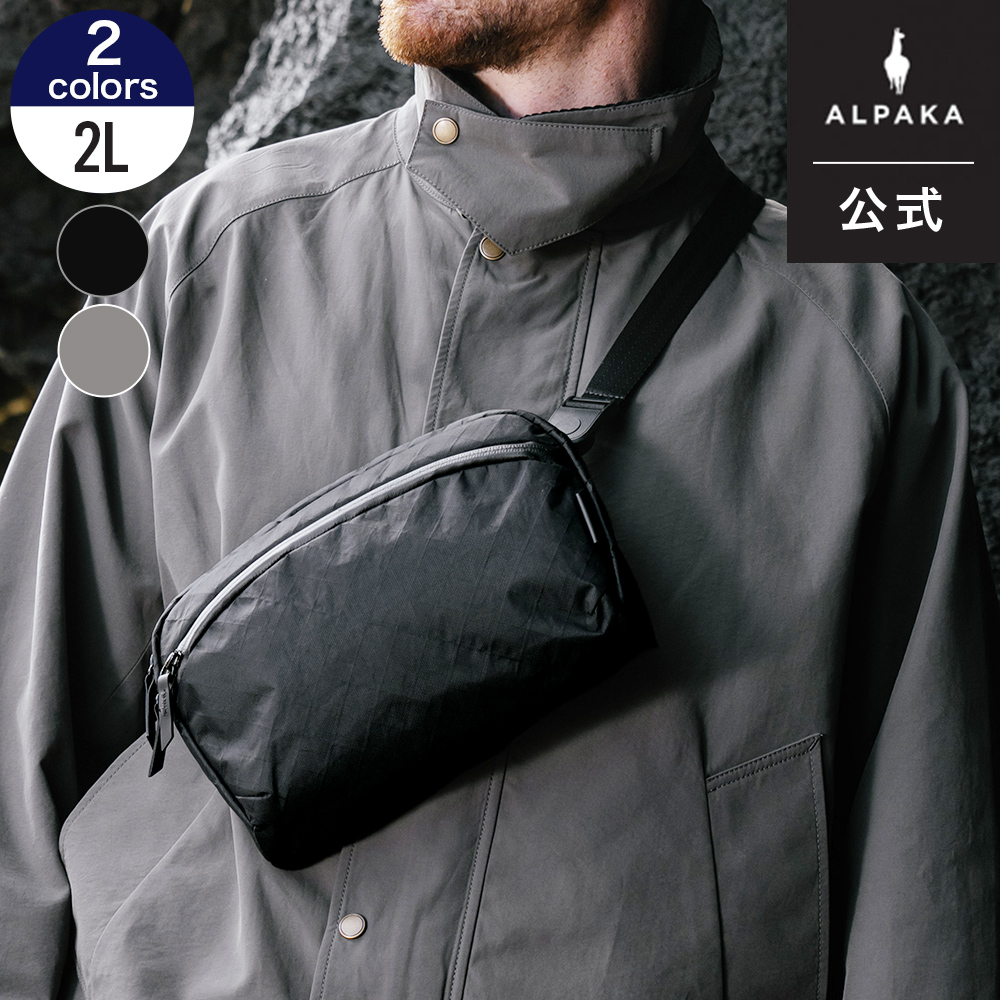 ALPAKA 公式 アルパカ ショルダーバッグ FLIGHT SLING 2L ULTRADYNE 2L