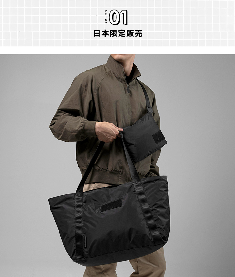 ALPAKA 公式 アルパカ 数量限定 トートバッグ PACKABLE TRAVEL TOTE
