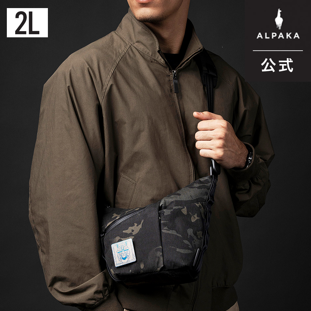 ALPAKA アルパカ FLOW SATCHEL 2L X-PAC CLOGTWO EDITION スリング