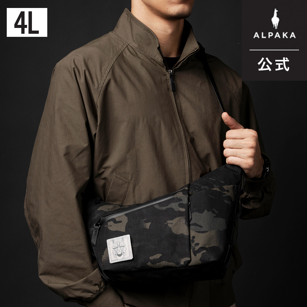 ALPAKA アルパカ FLOW SATCHEL 4L X-PAC CLOGTWO EDITION スリング