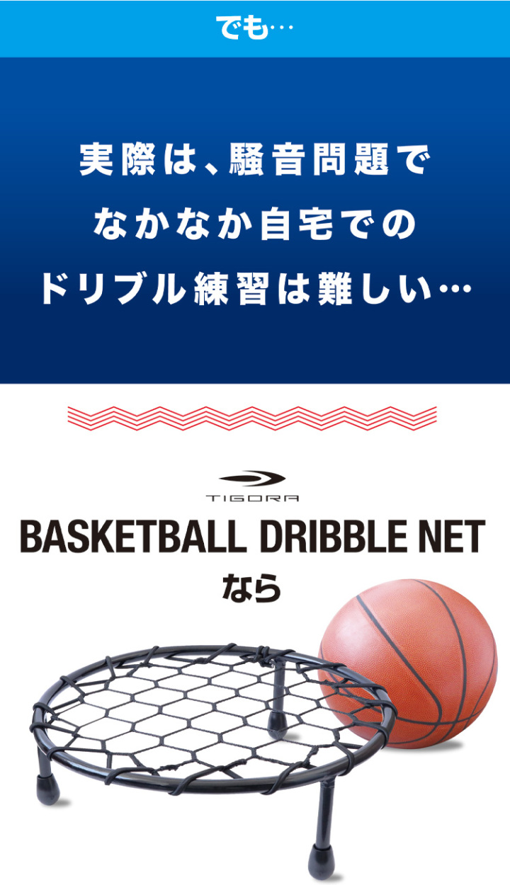 TIGORA バスケットボール用 ドリブルネット - バスケットボール