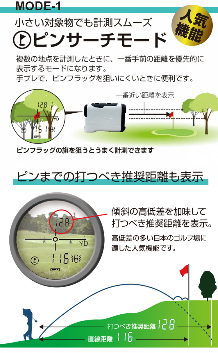 人気スポー新作最大10％OFFクーポン レーザー距離計 LASER MINI