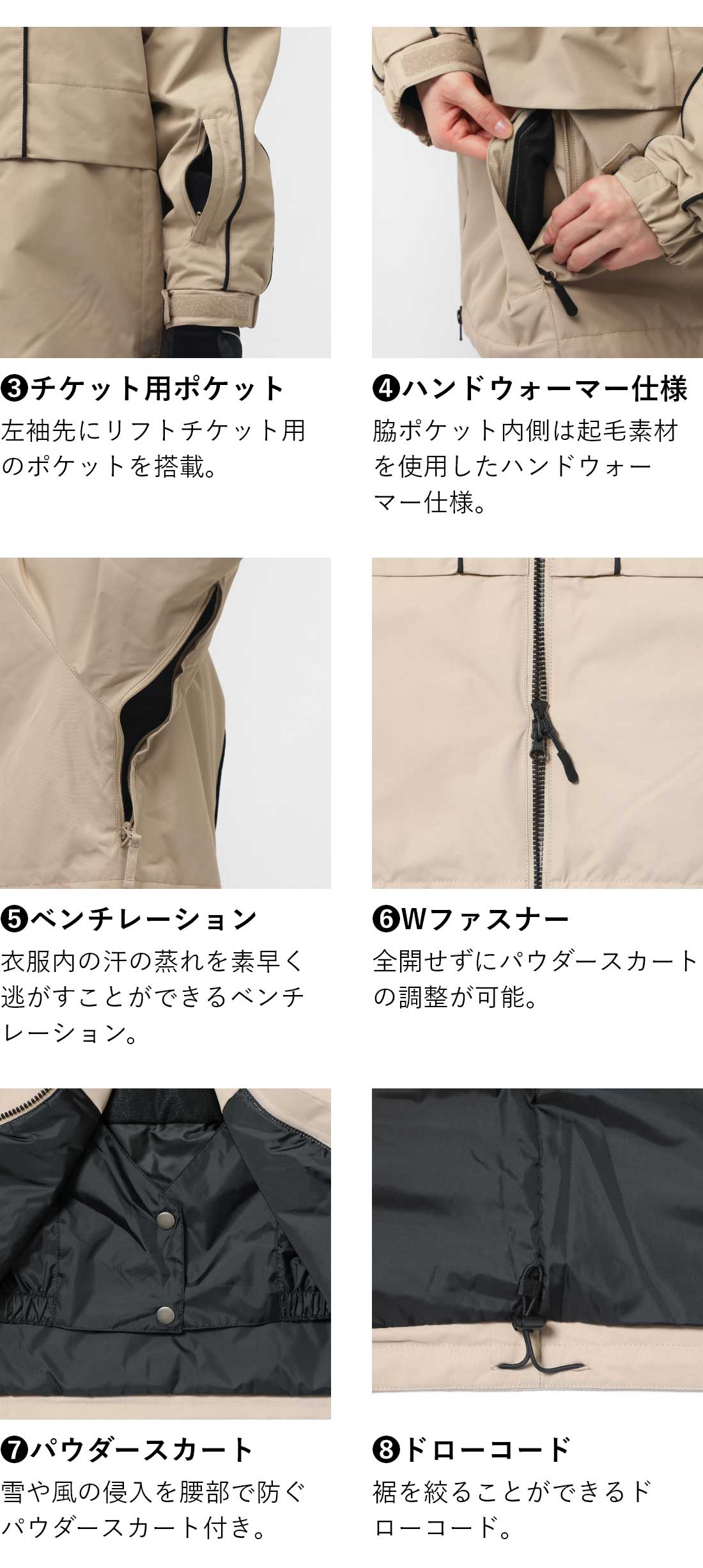 kissmark（キスマーク） レディース スノーボード ジャケット レディス