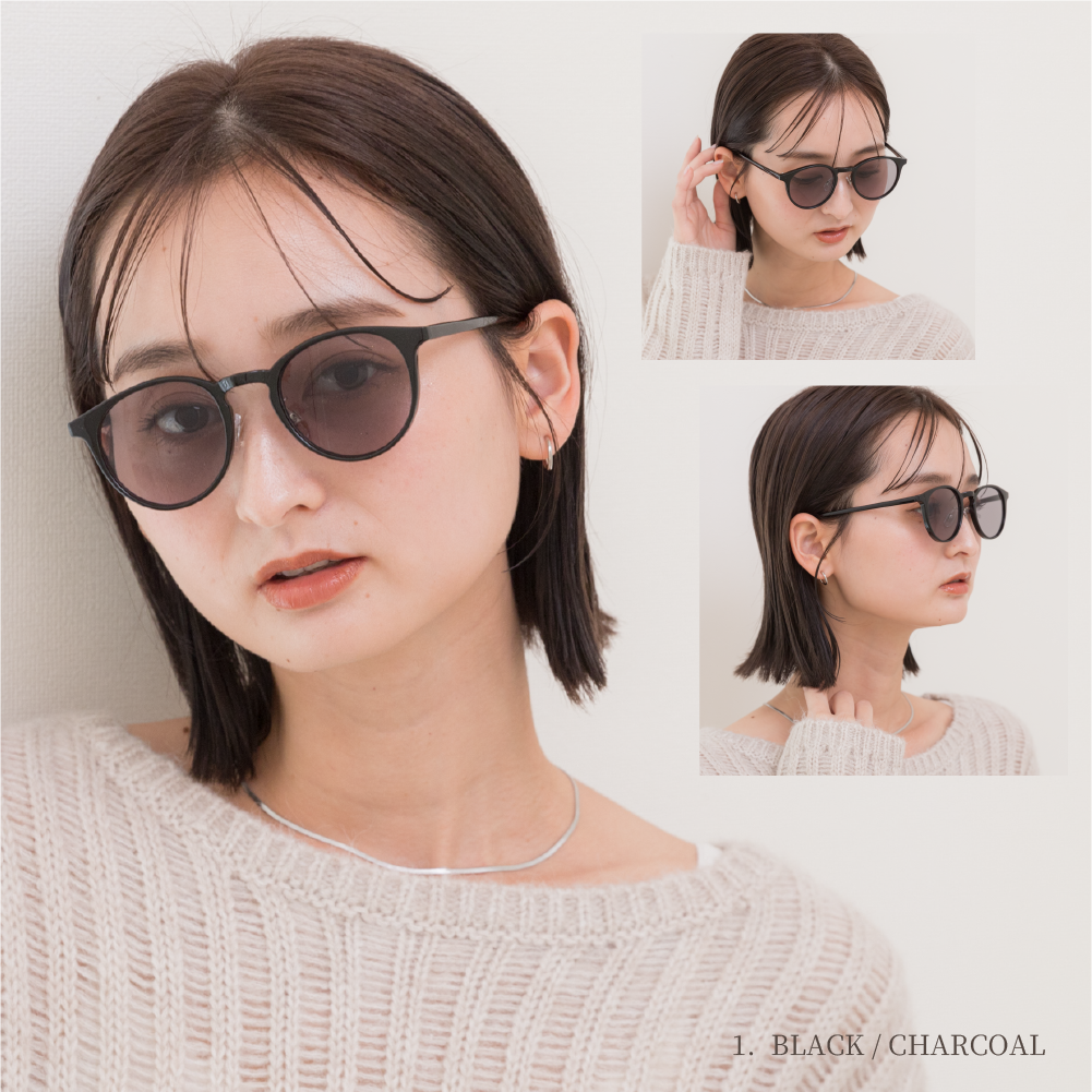 鯖江企画】GLADELI G50-52 全5色 おしゃれ サングラス 伊達メガネ UV99