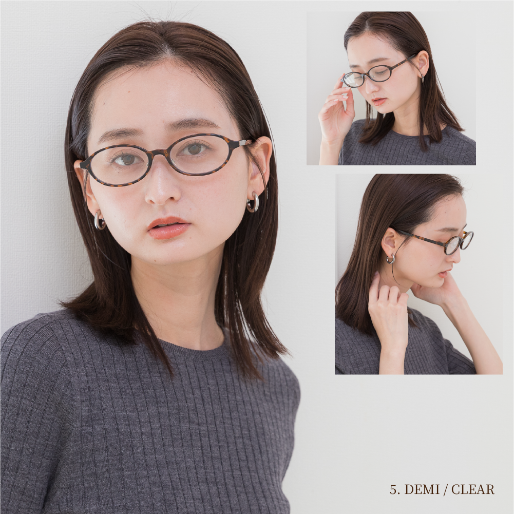 オールシーズン ベストセラー 在庫一掃 伊達メガネ メガネ お洒落 鯖江企画】GLADELI G50-65 全5色 おしゃれ サングラス 伊達メガネ UV99