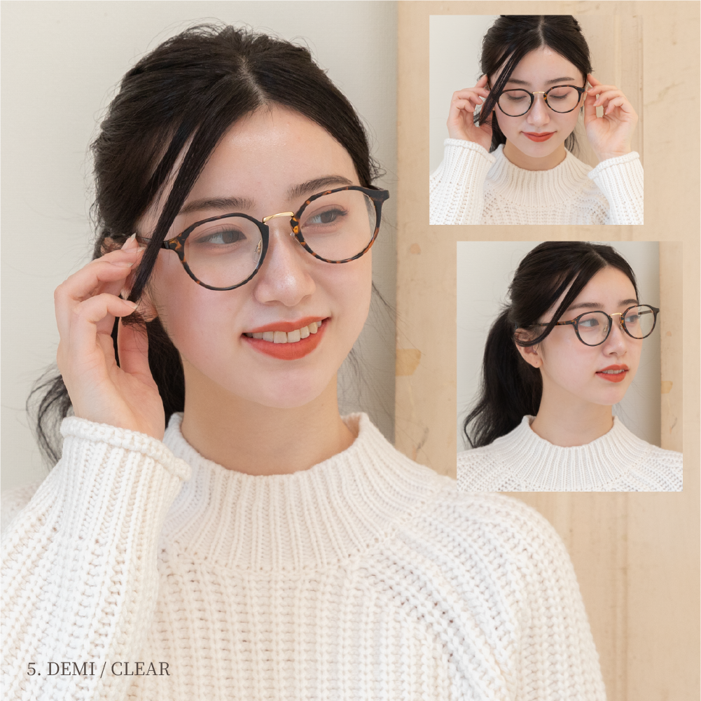 鯖江企画】GLADELI G70-20 全5色 おしゃれ サングラス 伊達メガネ UV99