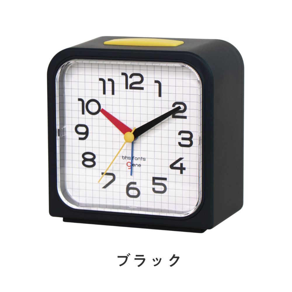 EL COMMUN Bayer Sans DCL-005 全2色 エルコミューン 005/006 アラームクロック バウハウス ユニバーサル 置き時計 時計 |  | 02
