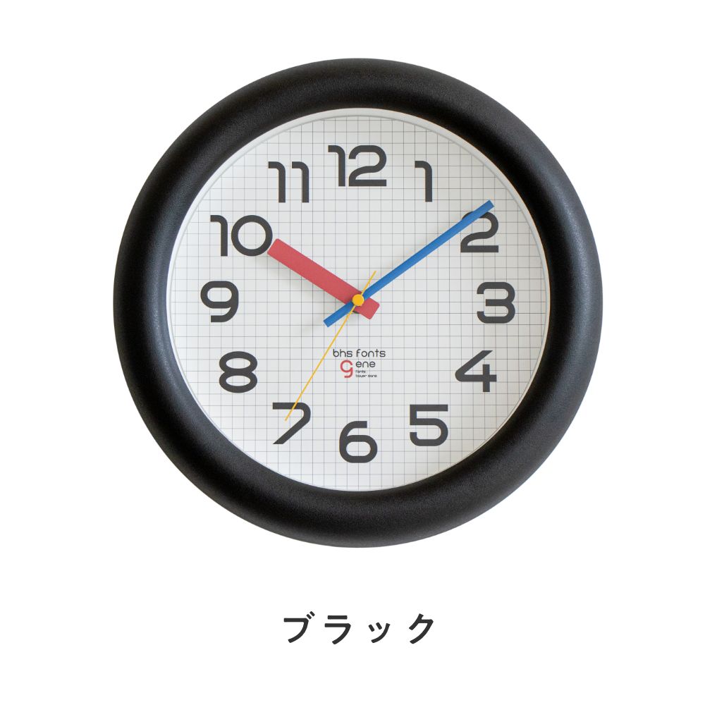 Bayer Sans 全2色 WCL-021/022 EL COMMUN エルコミューン WALL CLOCK ウォールクロック バウハウス |  | 02