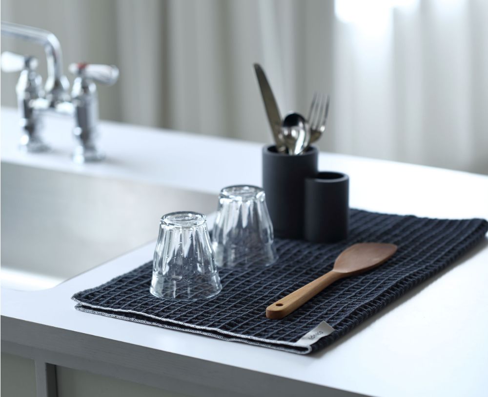 ワッフルキッチンクロス WAFFLE Kitchen Cloth ideaco イデアコ 吸水クロス 速乾クロス キッチンクロス 日本製 メール便発送 | ideaco | 14