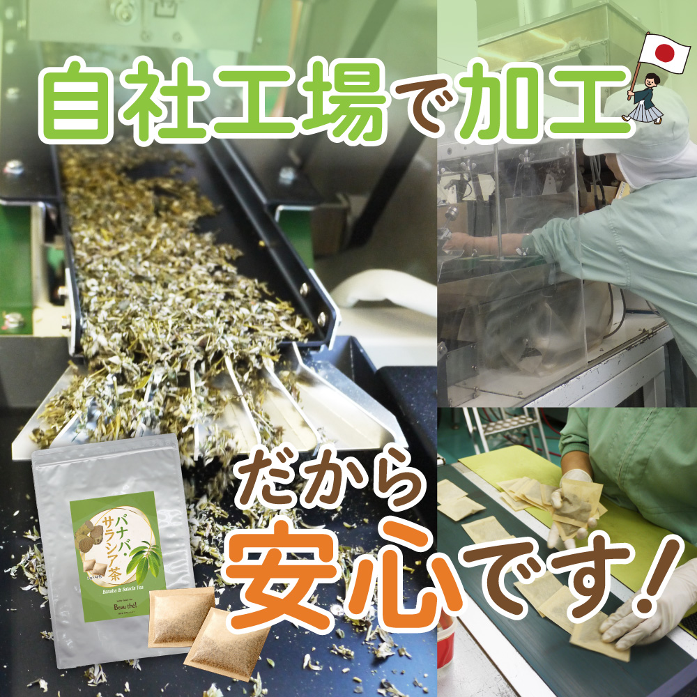 バナバ・サラシア茶　1袋　3ｇ×40包　ティーバッグ　ノンカフェイン　【DM便・送料無料】 |  | 06