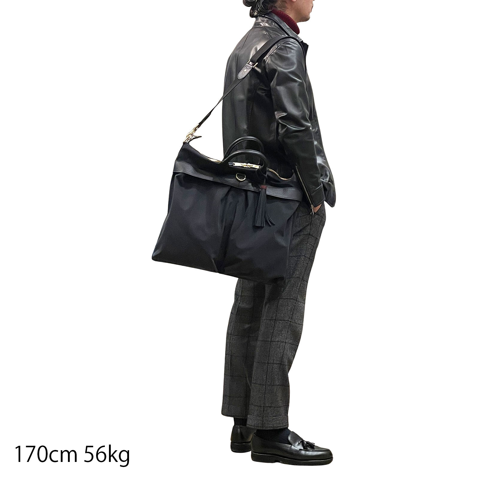 ACATE（アカーテ） バッグ メンズ / BLIZZARD BLACK ブリザード マット