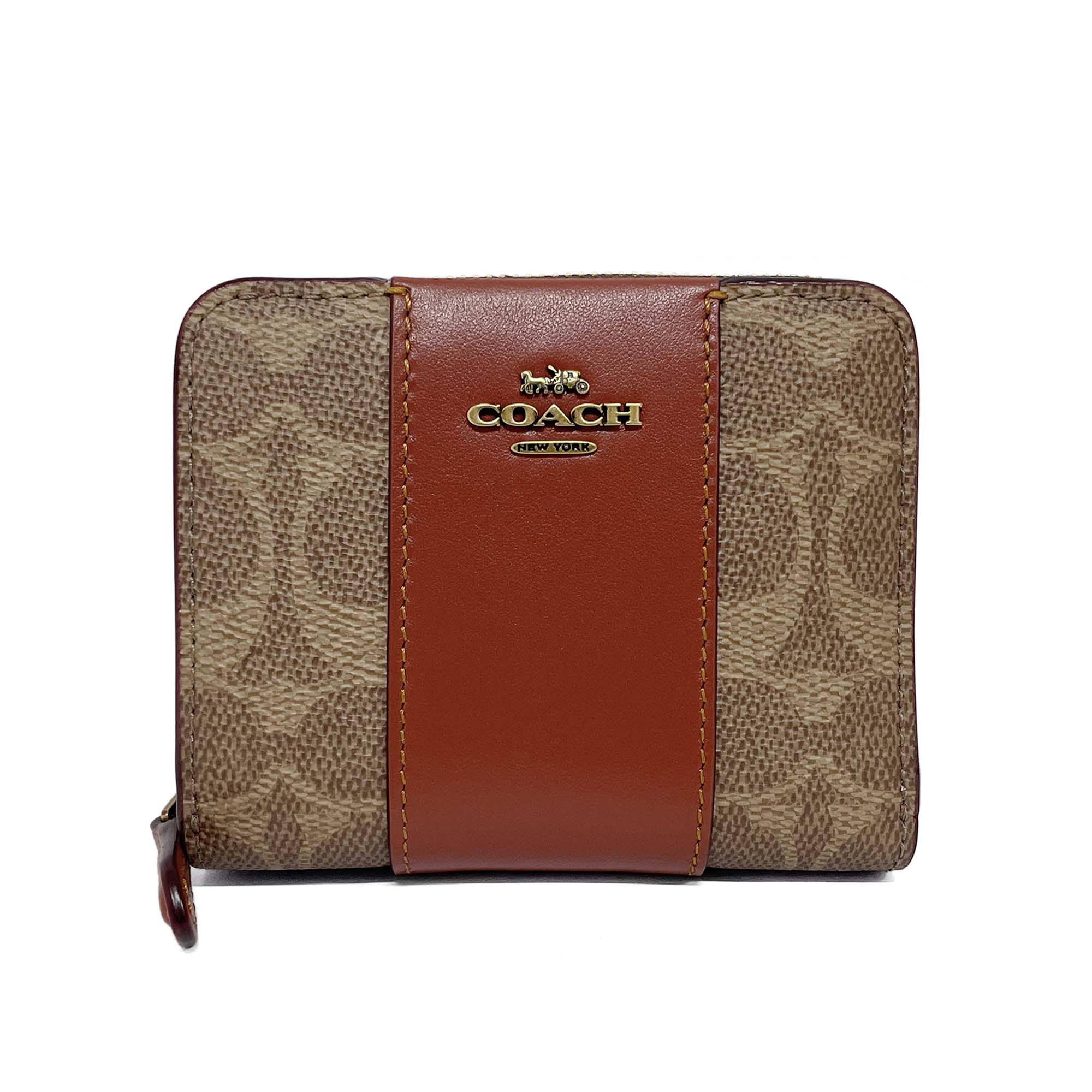 COACH☆新品】ビルフォールド ウォレット☆グリーン☆二つ折り財布 