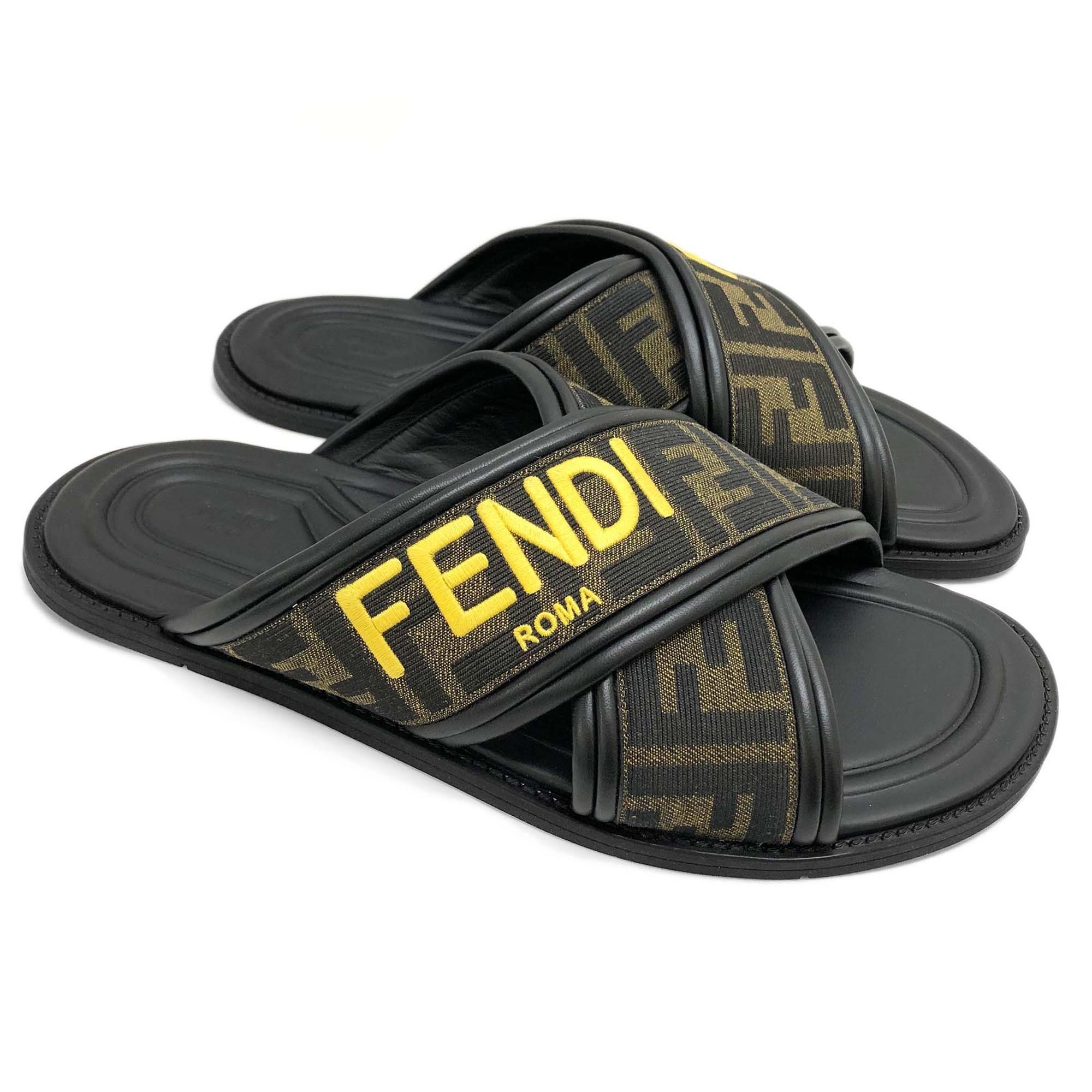 フェンディ サンダル FENDI FFモチーフ スライドサンダル 7X1548 AJZE