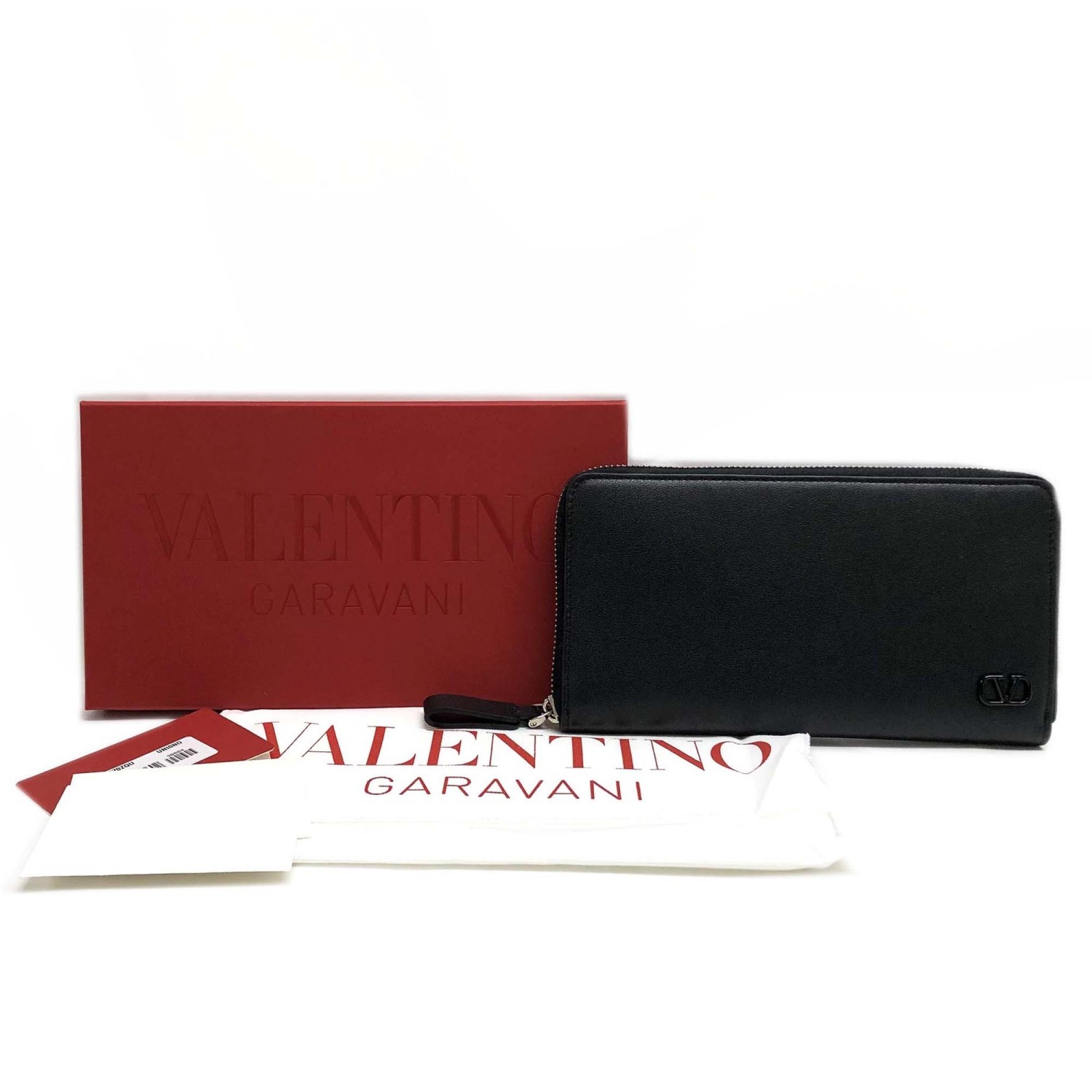 売行き好調の商品」 Valentino Vロゴ シグネチャー ウォレット 22SS 未