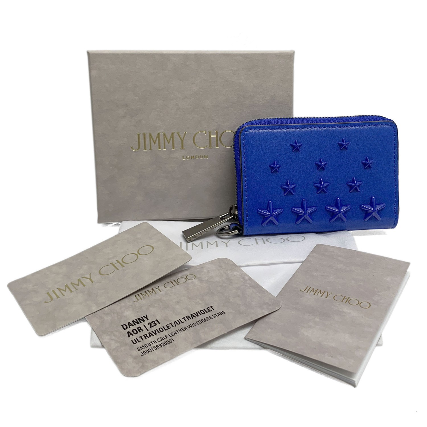 Jimmy Choo ジミーチュウ 財布 スタースタッズ付き コインケース