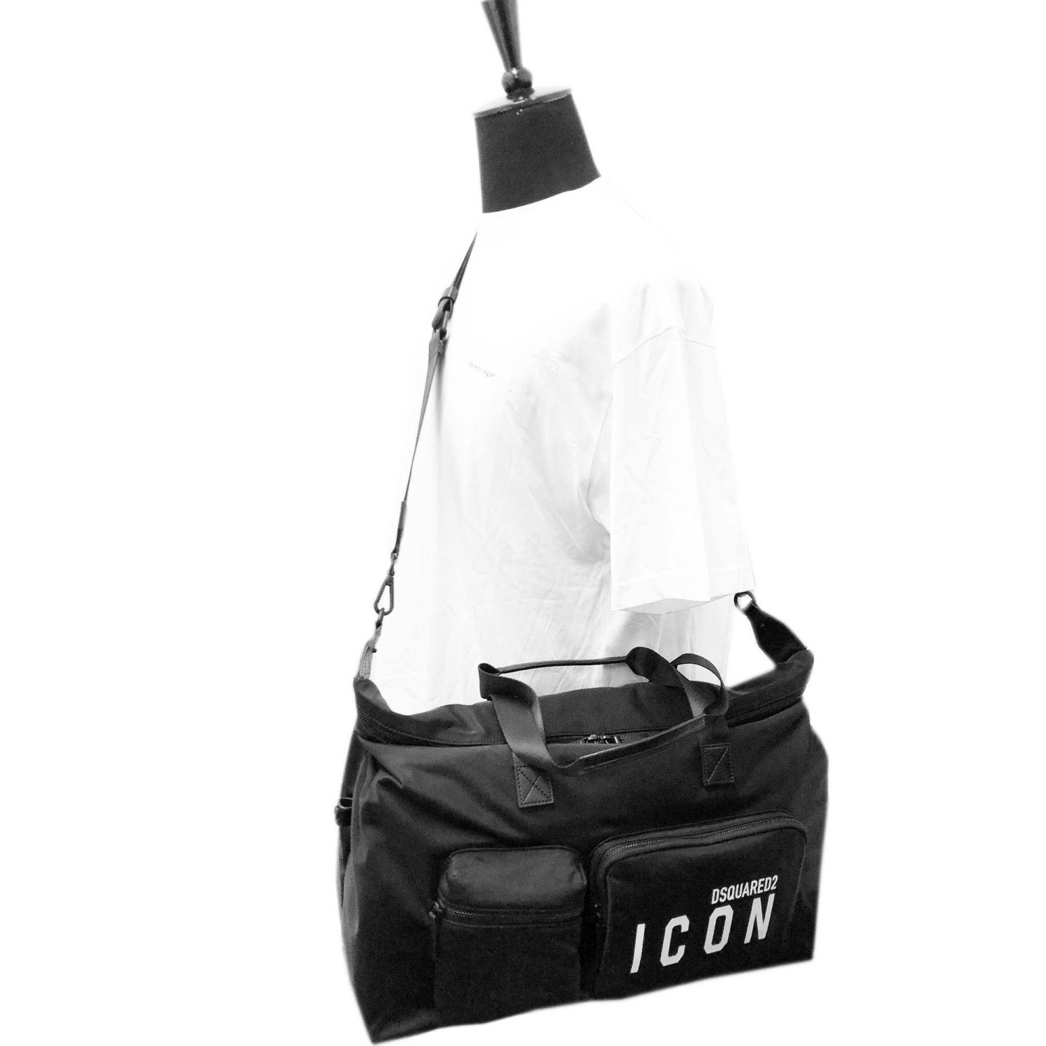 ディースクエアード バッグ DSQUARED2 BE ICON DUFFLE