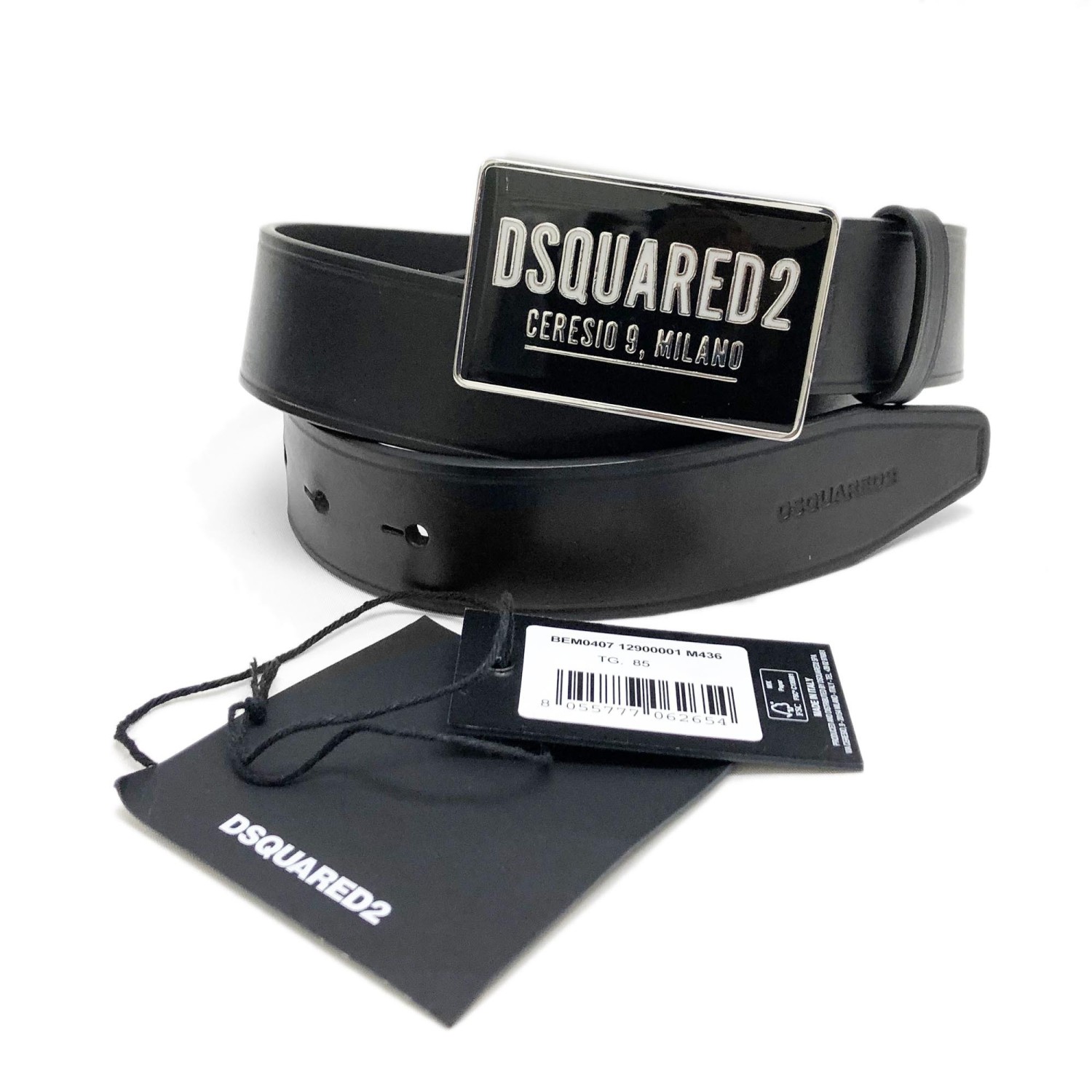 ディースクエアード ベルト DSQUARED2 BEM0407 12900001 M436 CERESIO