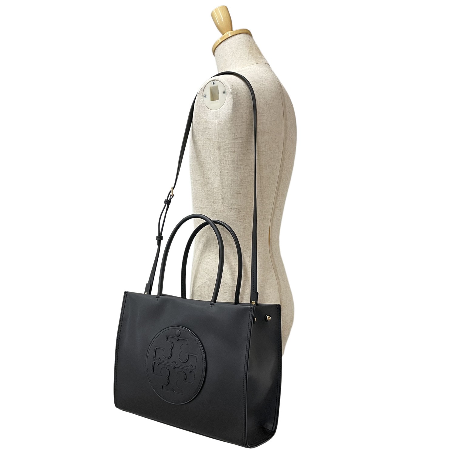 トリーバーチ バッグ TORY BURCH SMALL ECO ELLA TOTE 145612 001