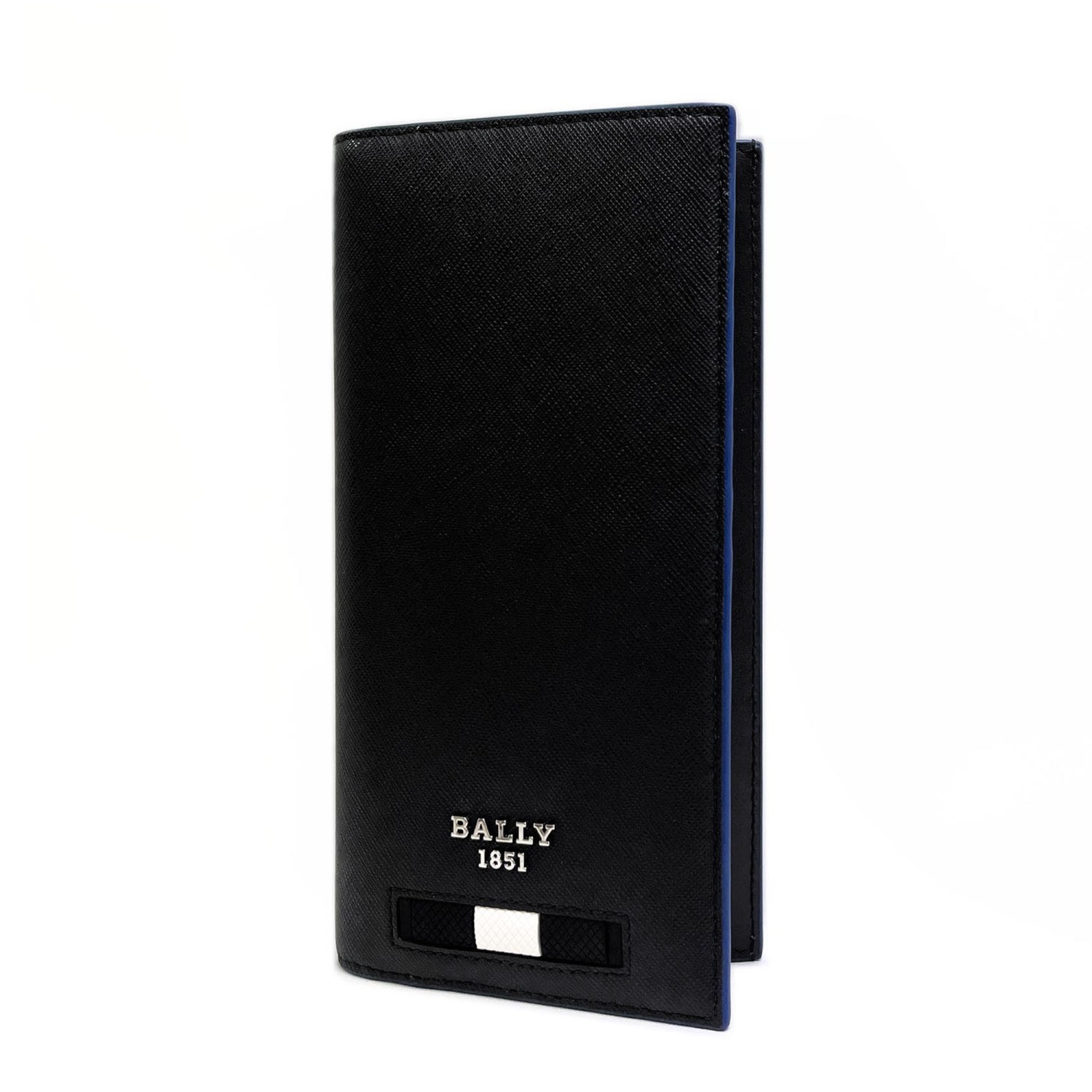 バリー 財布 BALLY Baliro ブラック リサイクルレザー コンチネンタル