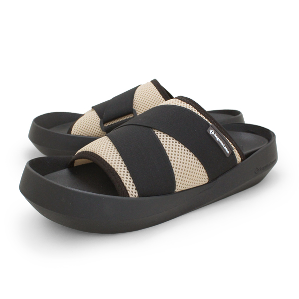 リゲッタ カヌー メンズCJES6203 BLK(26.0-26.5)M 日本製 リゲッタカヌー RegettaCanoe CJOS-8504 メンズ サンダル 本革