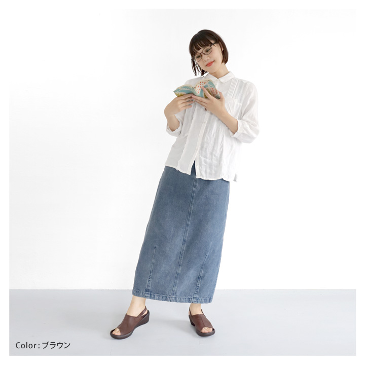 サンダル 着用イメージ モデル2