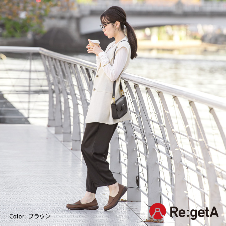 Re:getA レディース ドライビングローファー R-302 | シューズ
