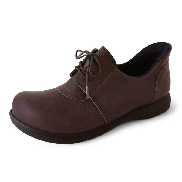 Re:getA リゲッタ スットオン R371 L ブラウン　茶 レースアップ Regetta Canoe リゲッタ Re:getA R-371 スットオン ハンズフリー