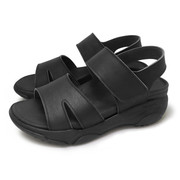 Re:getA（リゲッタ） Re:getA RE-3001 軽量 厚底 メタリック サンダル