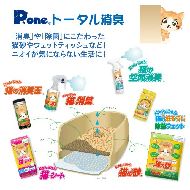 第一衛材 P.one にゃんにゃん 猫シート 3日間用 プチ 1枚 NSP-004