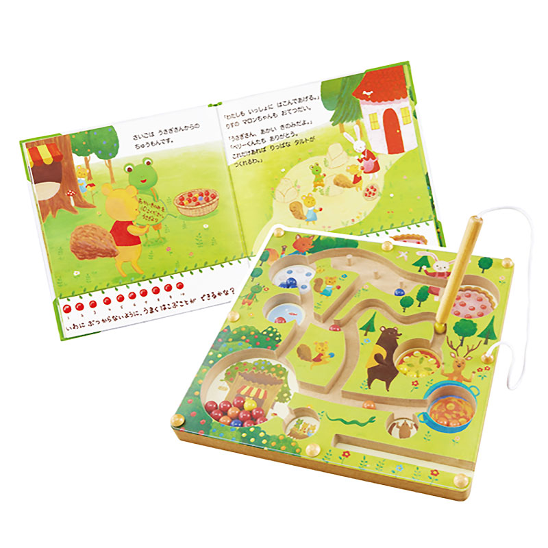 エド・インター（Ed・Inter） 知育玩具 絵本 ベリーくんのきのみやさん