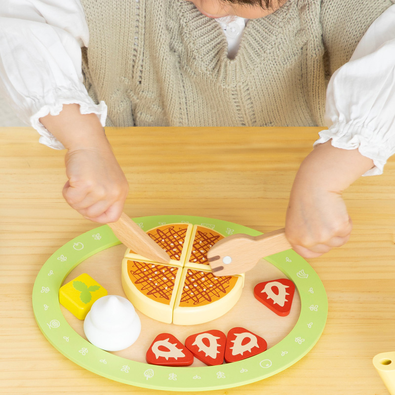 ままごとセット パンケーキ＆カフェセット 3歳 ままごと道具 食材 木製