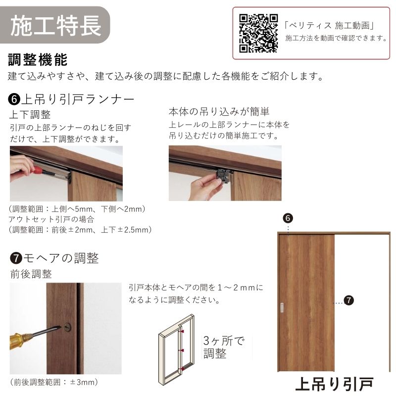 Panasonic(パナソニック) 室内引戸 片引き戸 上吊り方式 ベリティス Panasonic(パナソニック) 室内引戸 片引き戸 上吊り方式 ベリティス