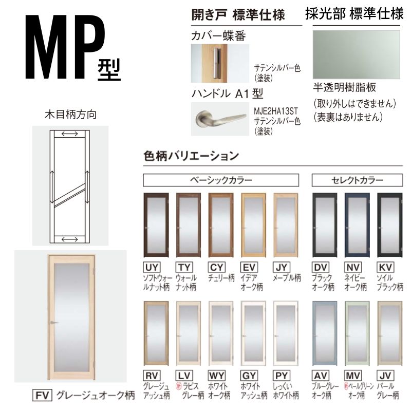 Panasonic（パナソニック） ベリティス 片開きドア 大採光タイプ MP型