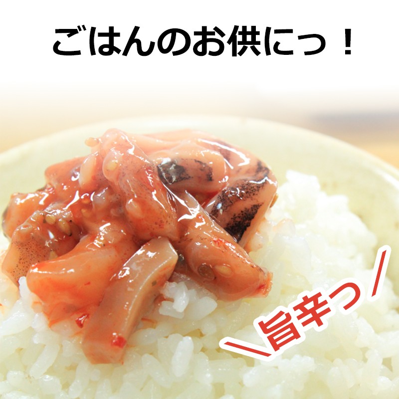 ご飯のお供にも最高の おつまみ 生珍味 いか 珍味